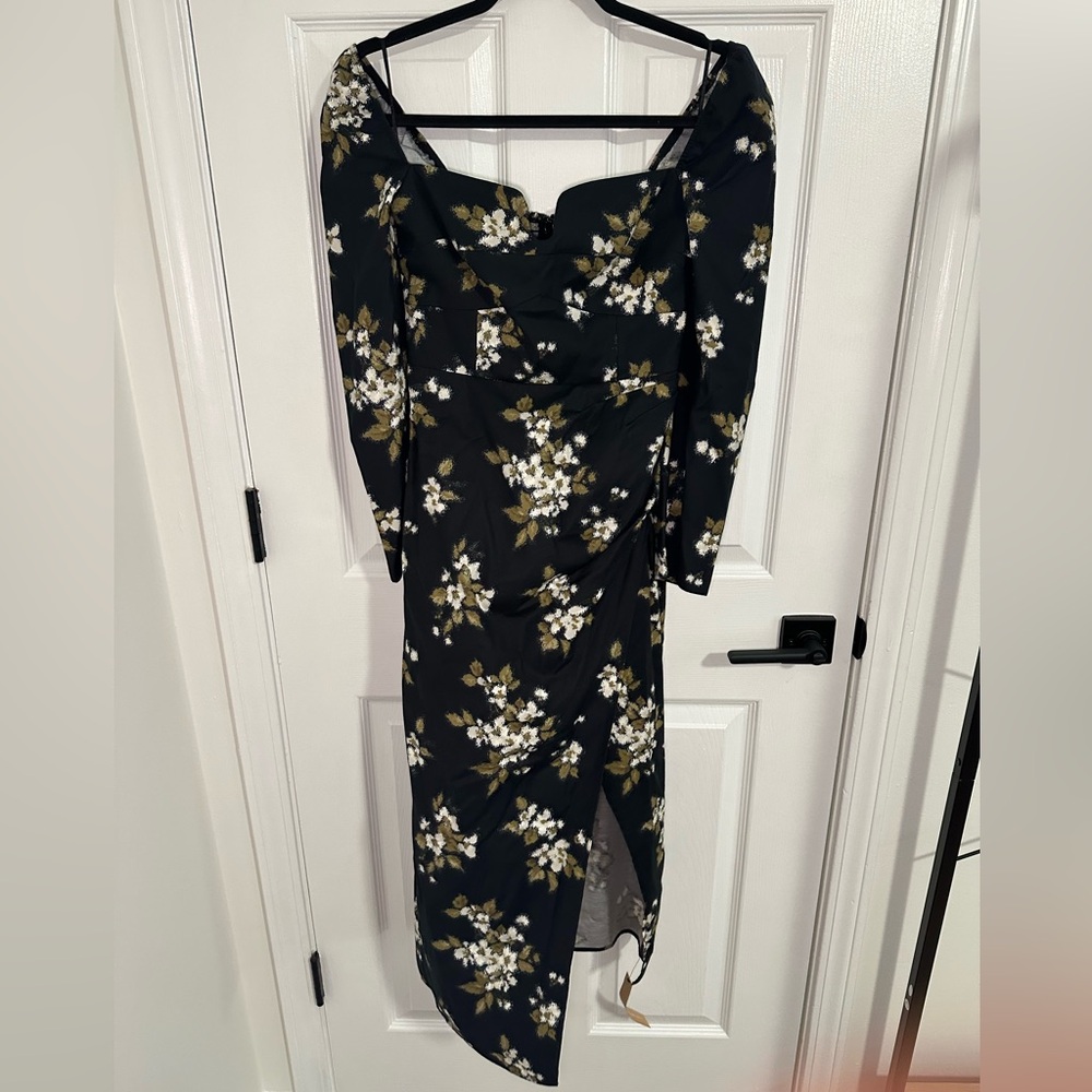 Reformation Ledell Dress Size 0 In Judith NWT $278 MSRP